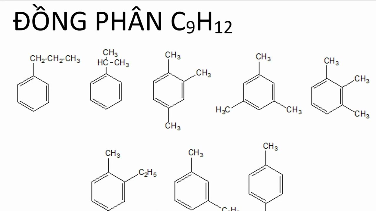 Đồng phân Benzen C9H12 Gallery 2