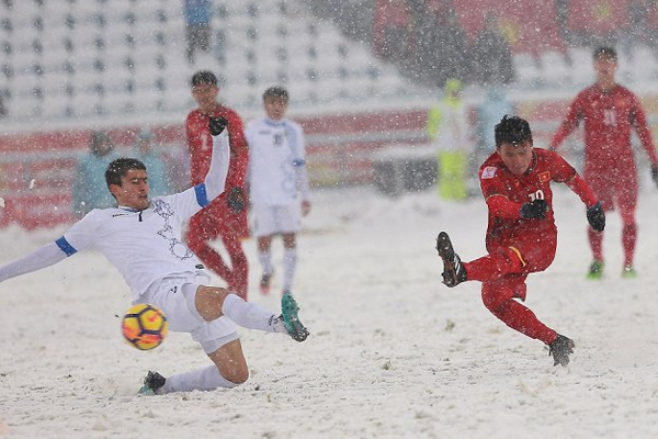 Việt Nam vs Uzbekistan 2018: Trận đấu đáng nhớ tại vòng loại Asian Cup Gallery 1