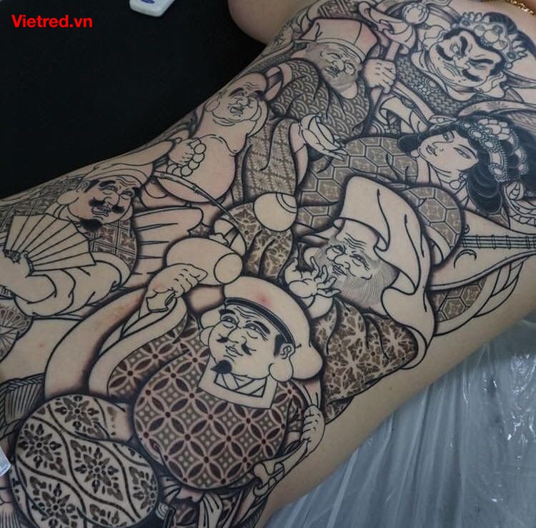 Ý Nghĩa Hình Xăm Thất Phúc Thần Gallery 2