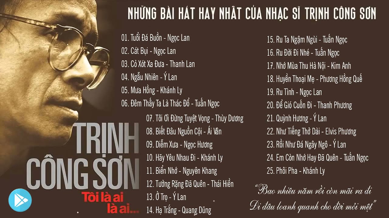 10 Bài Hát Hay Nhất Của Trịnh Công Sơn Gallery 1