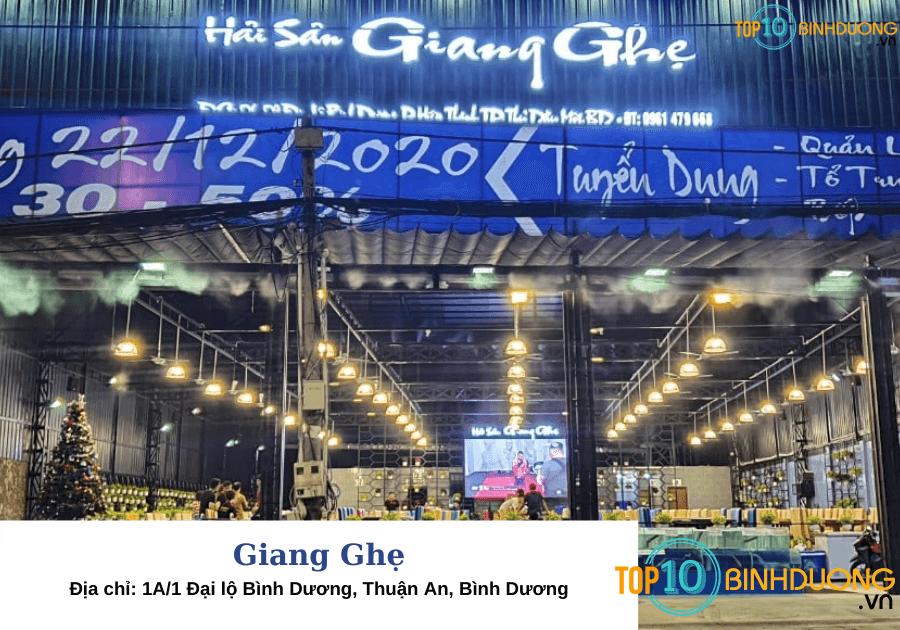Giang Ghẹ Bình Dương: Địa Chỉ Ăn Uống Hải Sản Tươi Ngon Gallery 1