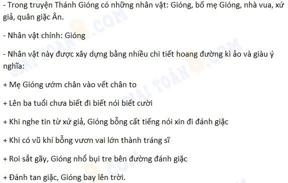 Câu Chuyện Thánh Gióng Lớp 6: Giải Đáp Chi Tiết
