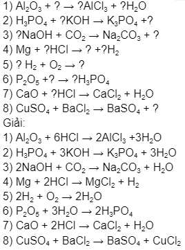 Tra Phương Trình Hóa Học