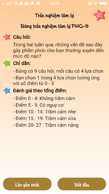 Trắc nghiệm trầm cảm: Đánh giá mức độ trầm cảm của bạn