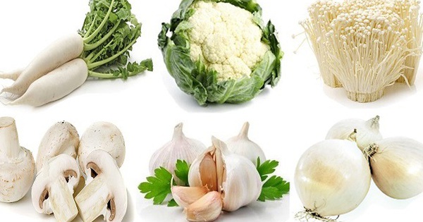 Trái cây màu trắng