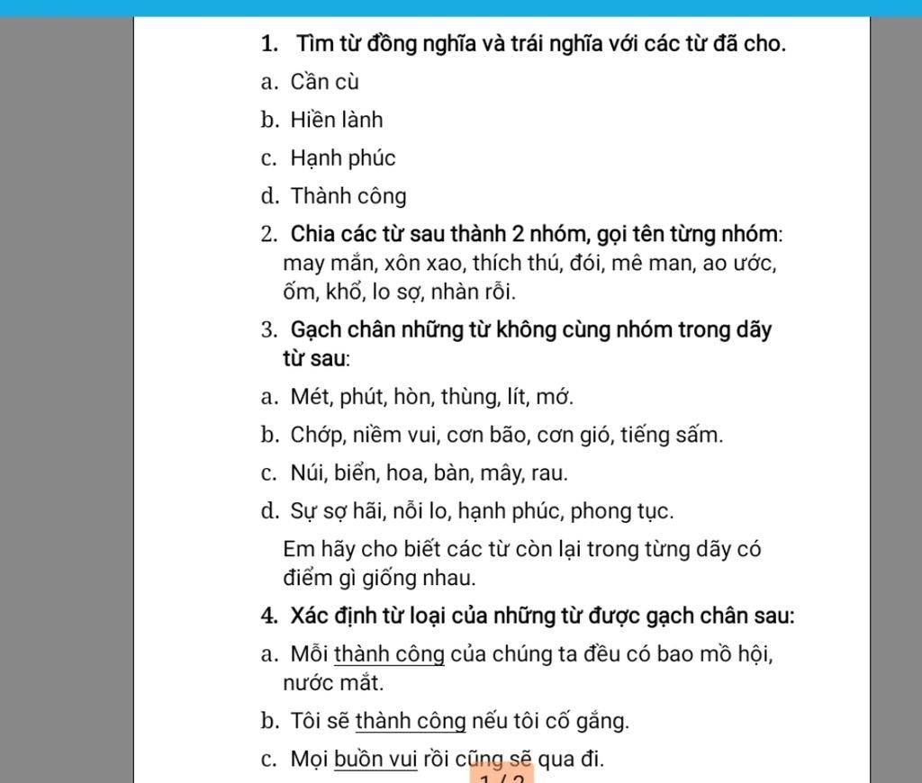 Trái nghĩa với nhọc nhằn là gì? Gallery 2