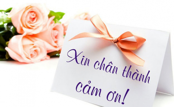 Trân Trọng Cám Ơn