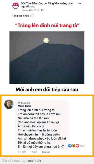 Trăng Lên Đỉnh Núi Trăng Tà Chế