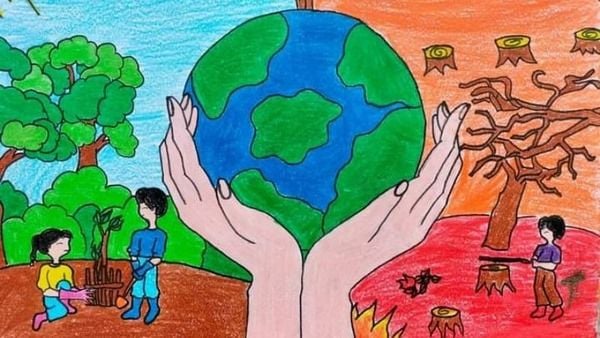 Tranh ảnh về bảo vệ môi trường