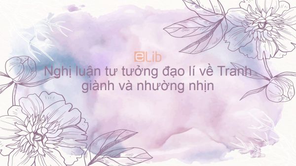 Tranh giành và nhường nhịn: Lựa chọn nào dẫn đến hạnh phúc? Gallery 1