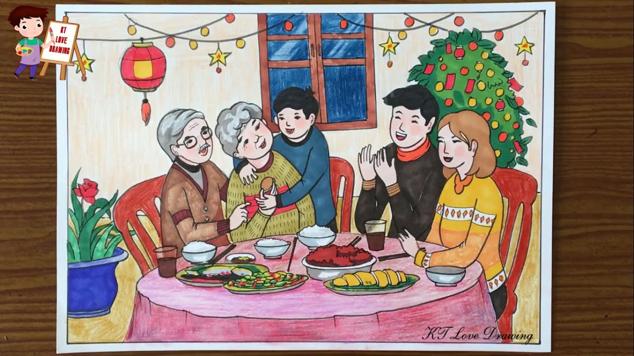 Tranh Sum Hợp Gia Đình