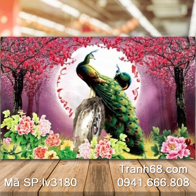 Tranh thêu chữ thập mẫu mới nhất 2024