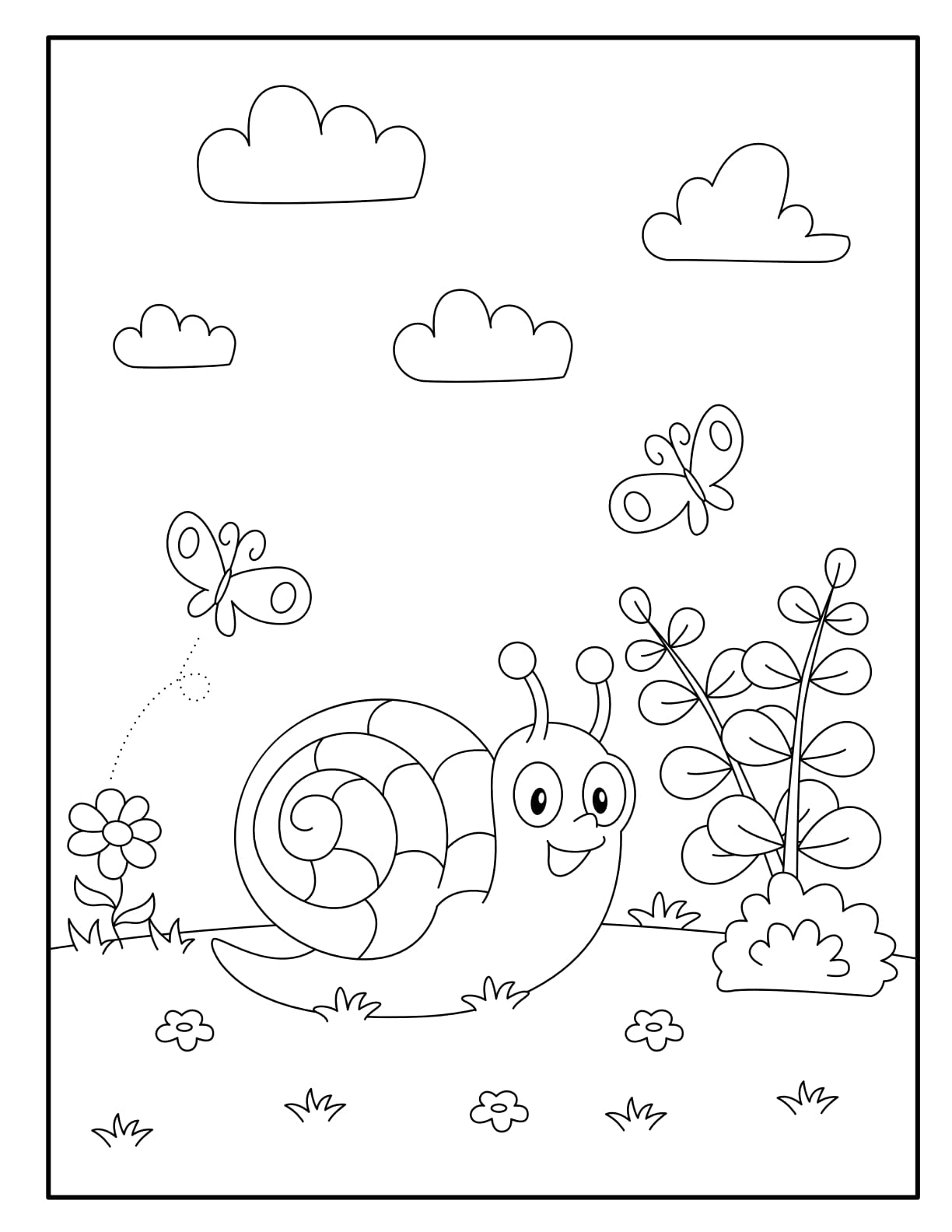 Tô Màu Con Ốc Sên Gallery 2