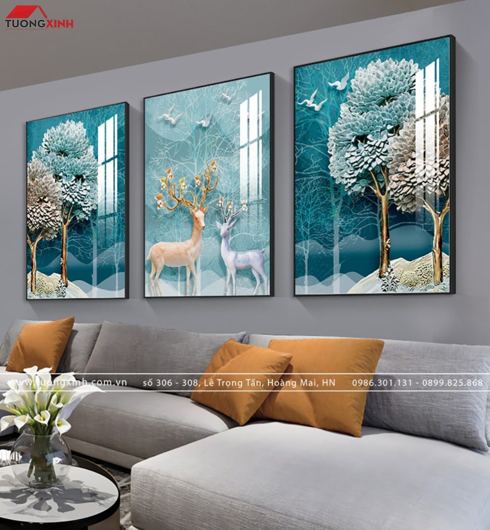 Tranh Tráng Gương Treo Tường: Mang vẻ đẹp lung linh vào không gian sống