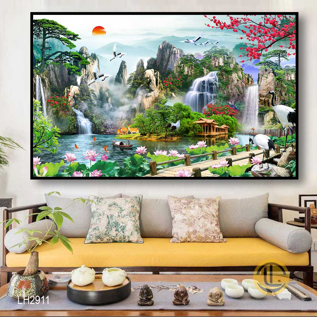 Tranh Treo Tường Khổ Lớn: Làm Sao Chọn Được Tranh Đẹp Và Phù Hợp?