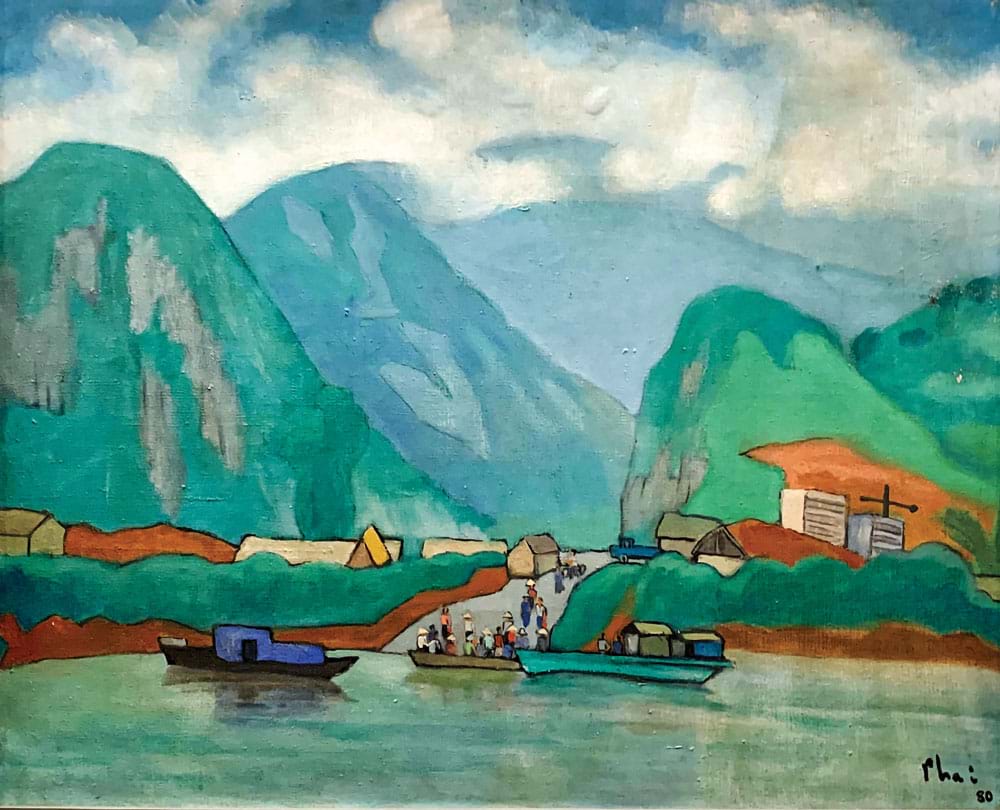 Tranh Vẽ Sông Đà