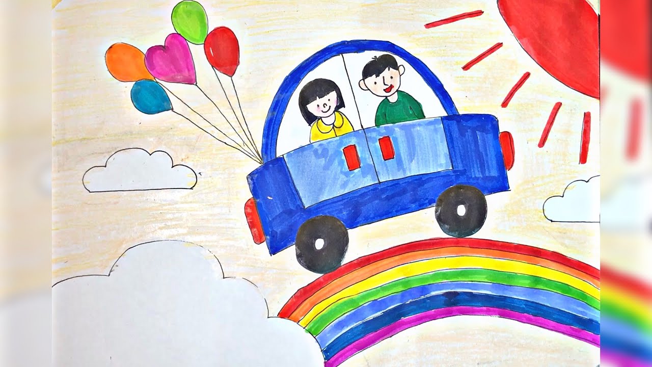 Tranh Ý Tưởng Trẻ Thơ: Thỏa Sức Sáng Tạo Cùng Bé Yêu