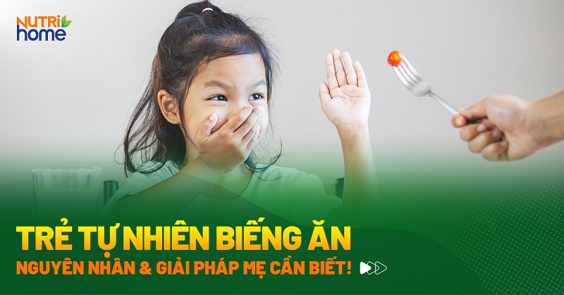 Trẻ Tự Nhiên Biếng Ăn: Nguyên Nhân, Biện Pháp Khắc Phục Hiệu Quả