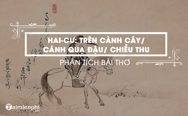 Trên cành khô cánh quạ đậu chiều thu Gallery 2
