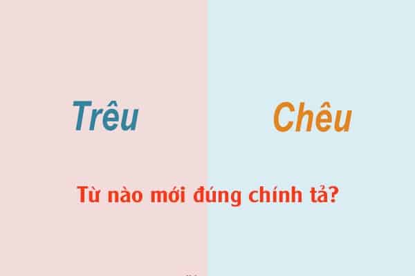 Trêu Ngươi Hay Chêu Ngươi? Sự Khác Biệt Và Cách Sử Dụng