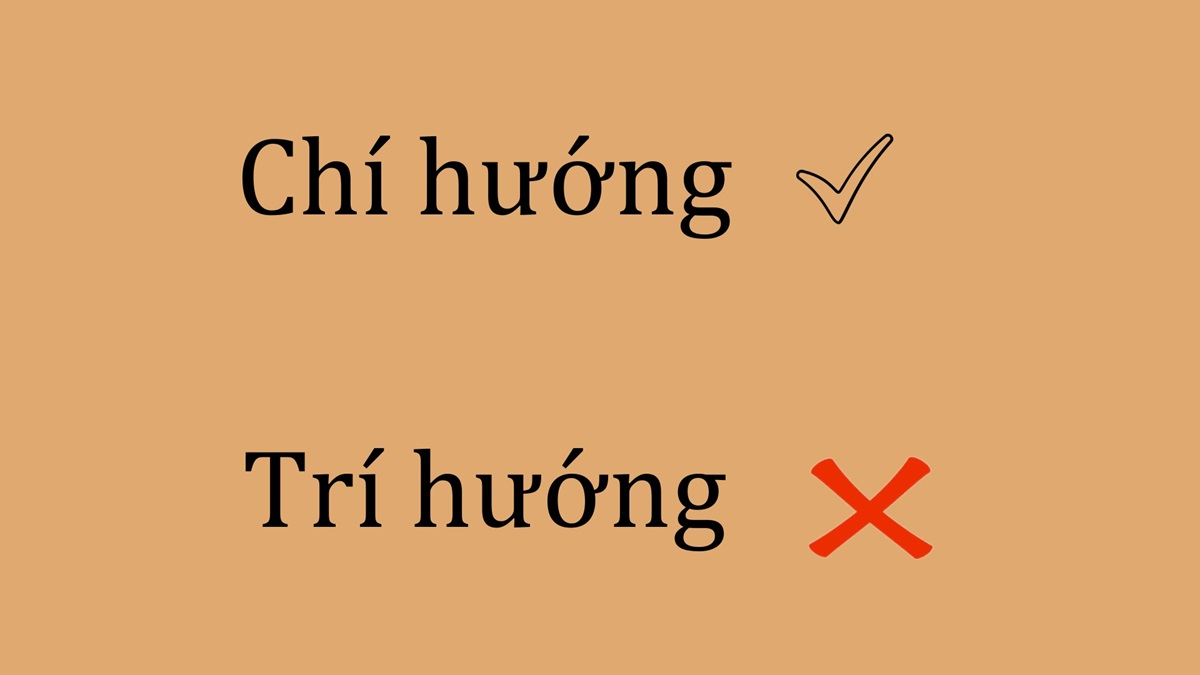 Trí hướng hay chí hướng? Sự khác biệt và tầm quan trọng