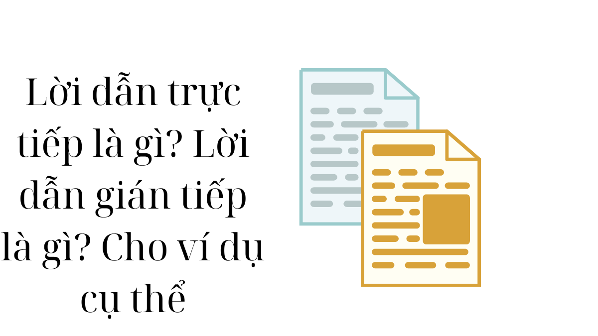 Trích dẫn trực tiếp là gì?