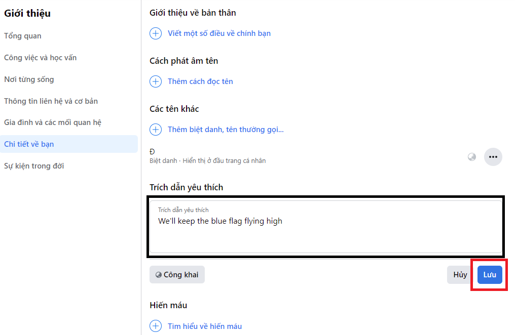 Trích dẫn yêu thích của tôi và ý nghĩa sâu sắc
