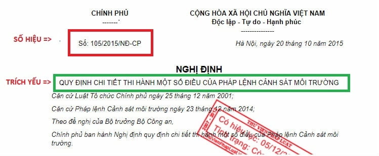 Trích yếu văn bản là gì?