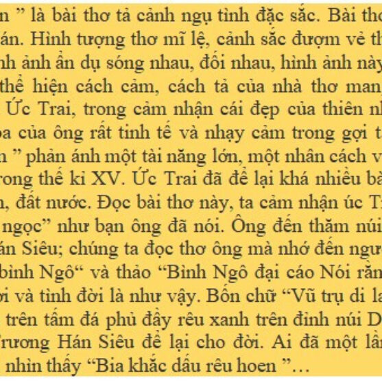 Nội dung chính của bài thơ Dục Thúy Sơn Gallery 2