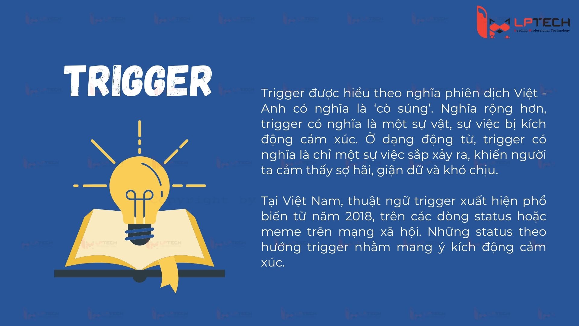 Trigger nghĩa là gì?