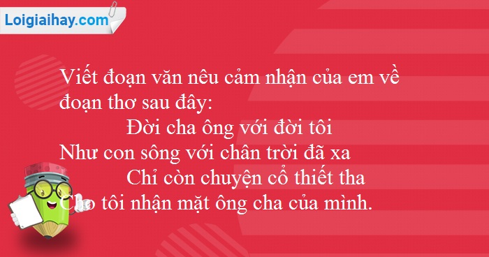 Cảm nhận về đoạn thơ
