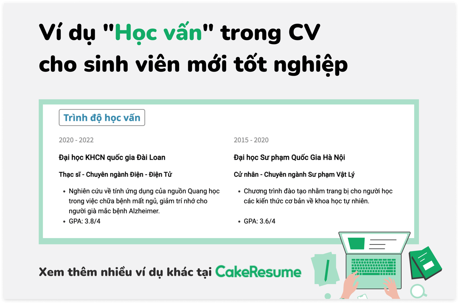 Trình độ học vấn ghi gì? Gallery 1