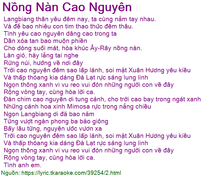 Trời Cao Nguyên Đêm Sao Lấp Lánh