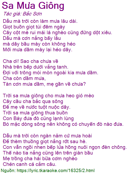 Trời Sa Mưa Giông