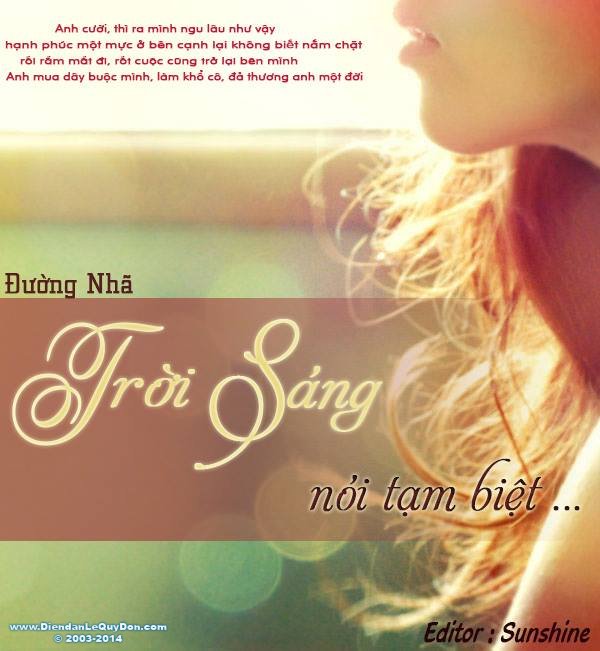 Trời Sáng Rồi Nói Tạm Biệt Đường Nhã