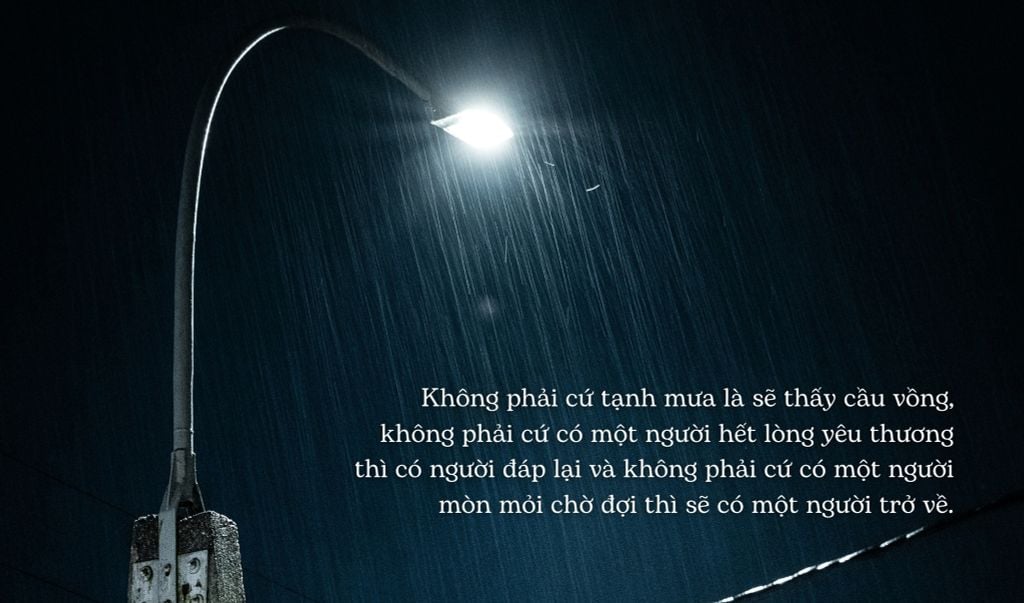 Trời sẽ tạnh khi không có mưa