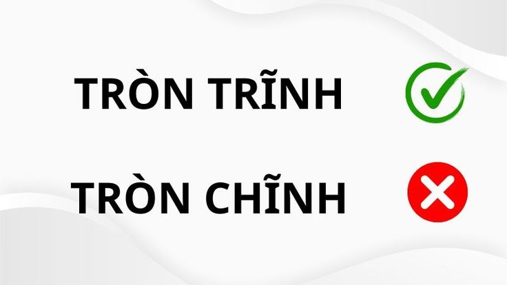 Tròn trĩnh hay tròn trĩnh?