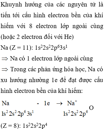Trong các phản ứng hóa học, nguyên tử phi kim có khuynh hướng gì?