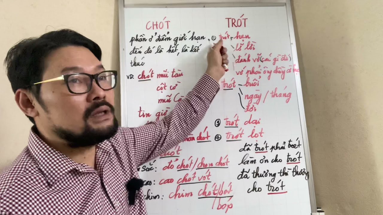 Trót hay Chót? Sử dụng từ nào cho đúng ngữ cảnh?