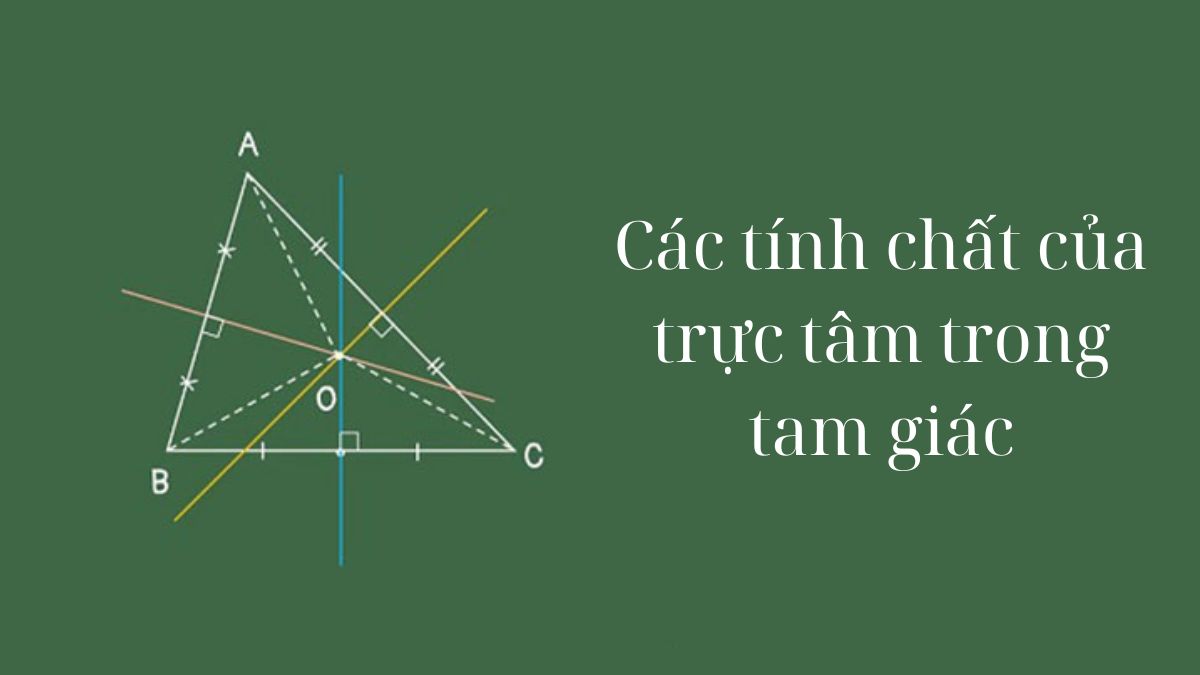 Trực tâm và Trọng tâm là gì? Sự khác biệt giữa chúng