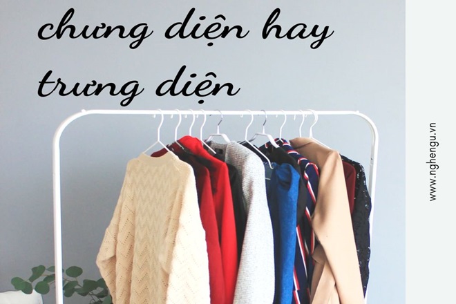 Trưng diện hay Chưng diện?