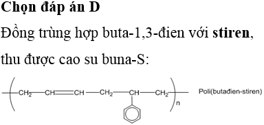 Trùng hợp Buta-1,3-đien tạo ra cao su Buna có cấu tạo là gì? Gallery 2