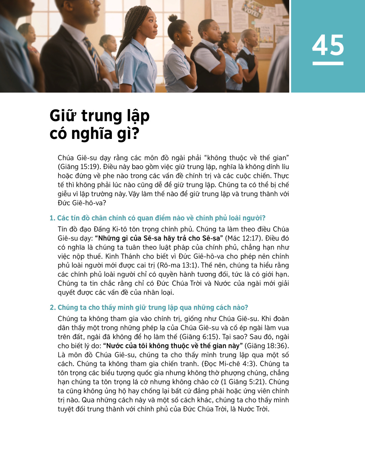 Trung lập nghĩa là gì?