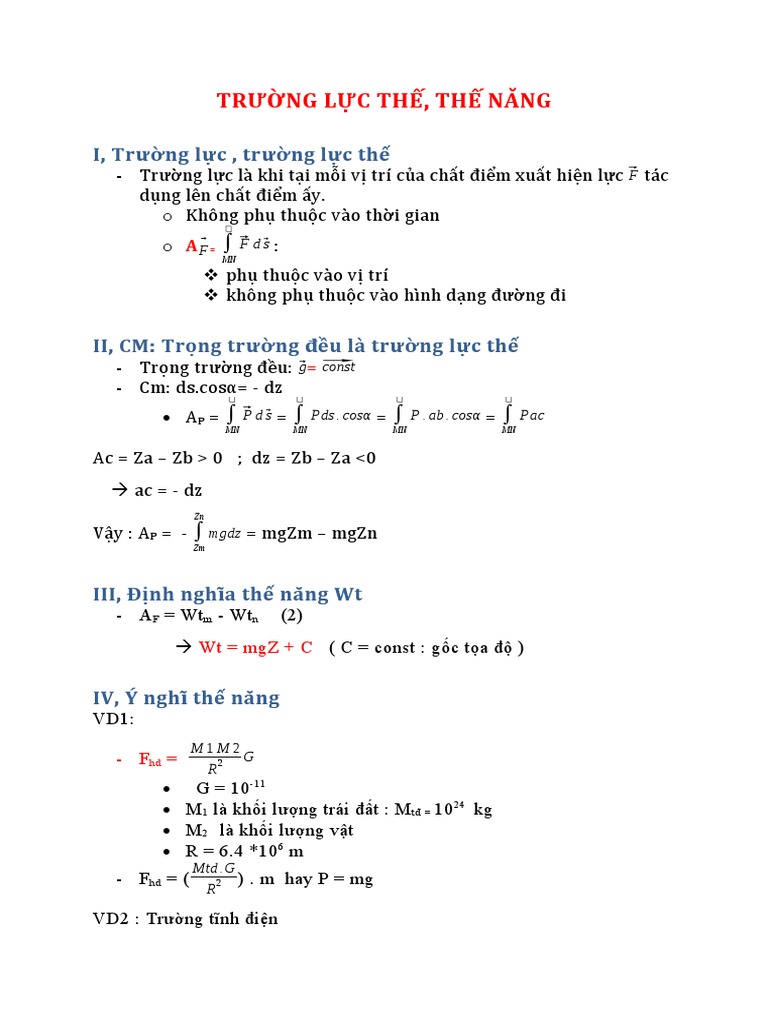 Trường Thế Là Gì?