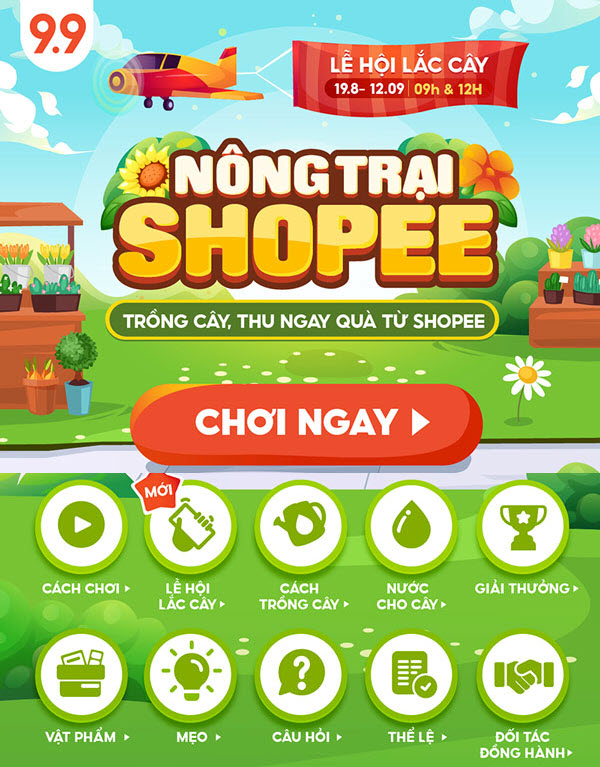 Cách vào Nông trại Shopee Gallery 1