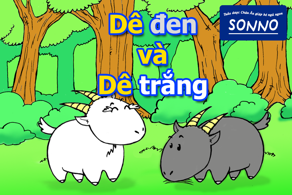 Truyện Dê Trắng Dê Đen