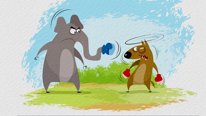 Truyện Ngụ Ngôn Sói và Voi: Bài Học Về Sự Kiêu Ngạo và Nhận Thức