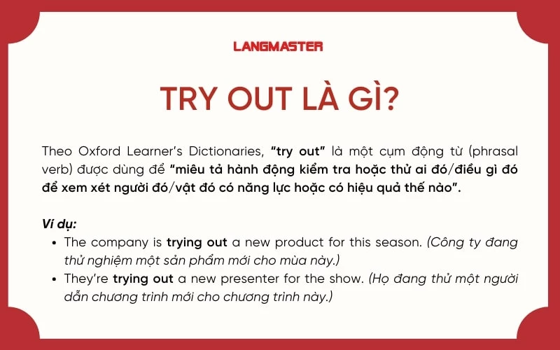 Try Out For Là Gì?