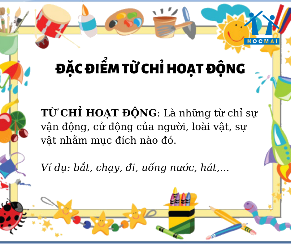 Từ Chỉ Hoạt Động Của Học Sinh