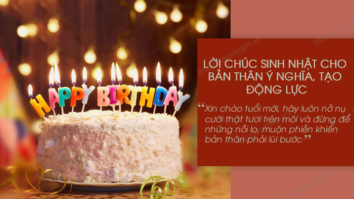 Tự Chúc Sinh Nhật Mình Tuổi 15 Ngắn Gọn